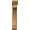 Ekena Millwork Legacy Slat Smooth Bracket w/ Offset Brace, Western Red Cedar, 7 1/2"W x 38"D x 44"H BKT0806X38X44LEC06SWR - alternate 4